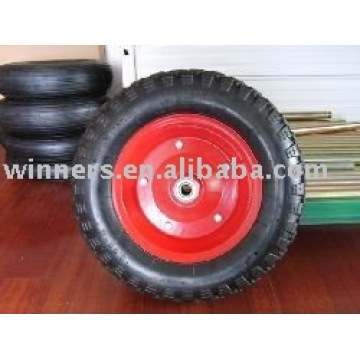 wheelbarrow pneumatic rubber wheel